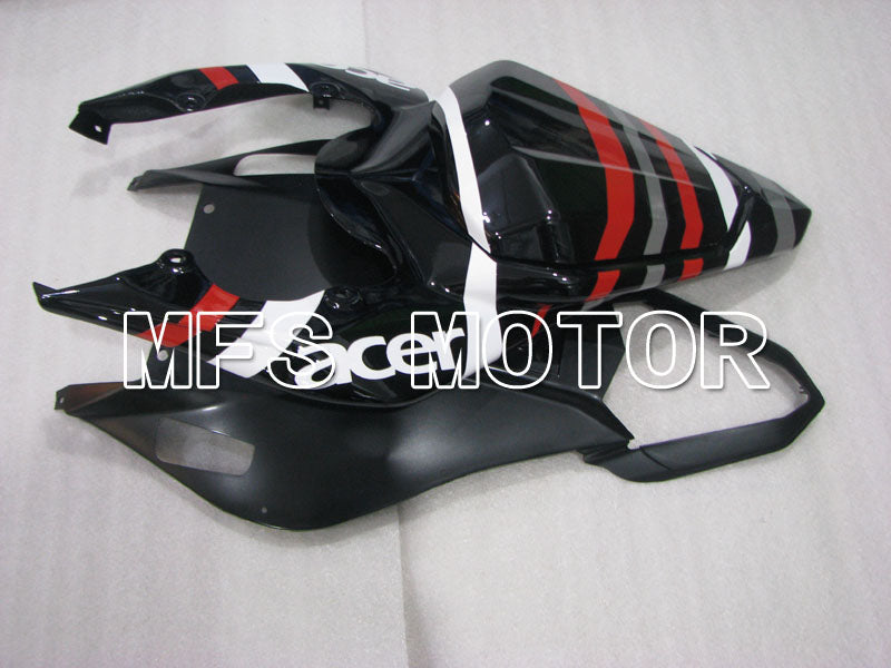 Yamaha YZF-R6 2006-2007 Injection ABS verkleidung - FIAT - Schwarz Weiß - MFS3816
