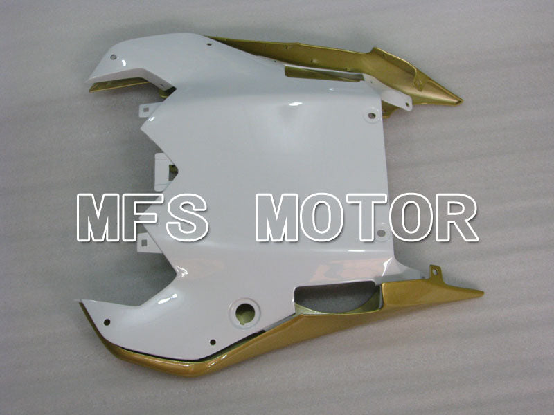 Yamaha YZF-R6 2008-2016 Injection ABS Fairing - Flame - Gold White - MFS3818