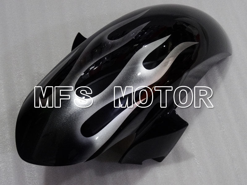 Yamaha YZF-R6 2006-2007 Injection ABS verkleidung - Flamme - Weiß Schwarz - MFS3820