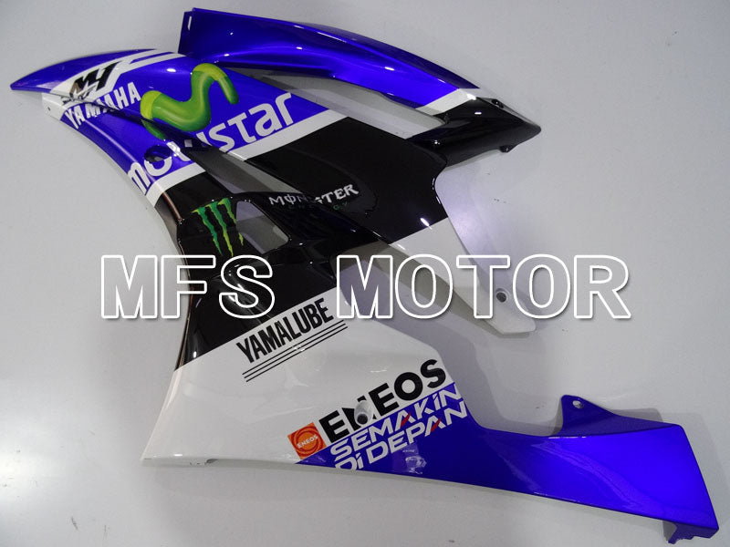 Yamaha YZF-R6 2006-2007 Injection ABS verkleidung - Movistar - Lila Schwarz - MFS3823