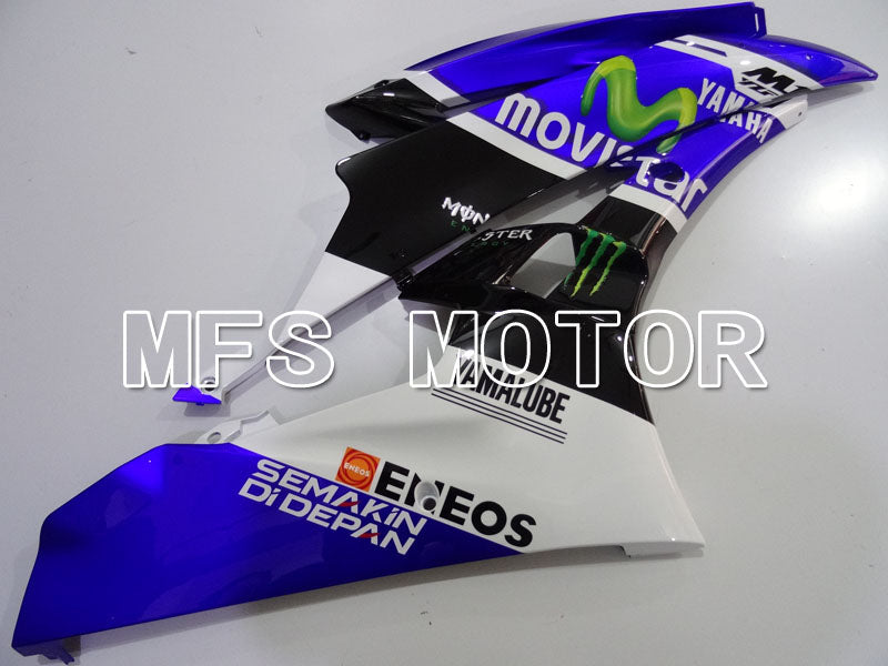 Yamaha YZF-R6 2006-2007 Injection ABS verkleidung - Movistar - Lila Schwarz - MFS3823