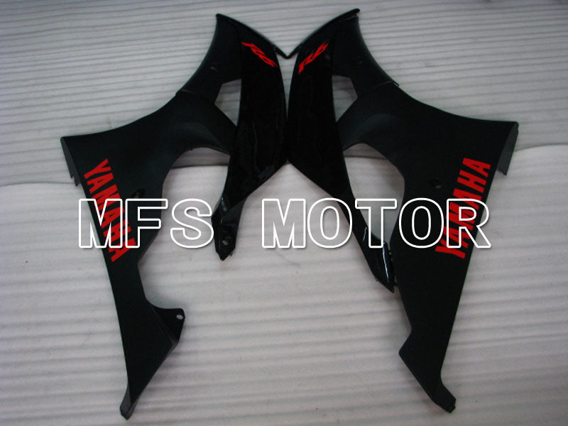 Yamaha YZF-R6 2008-2016 Injection ABS Verkleidung - Factory Style - Matt Schwarz - MFS3824