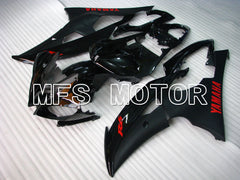 Yamaha YZF-R6 2008-2016 Injection ABS Verkleidung - Factory Style - Matt Schwarz - MFS3824