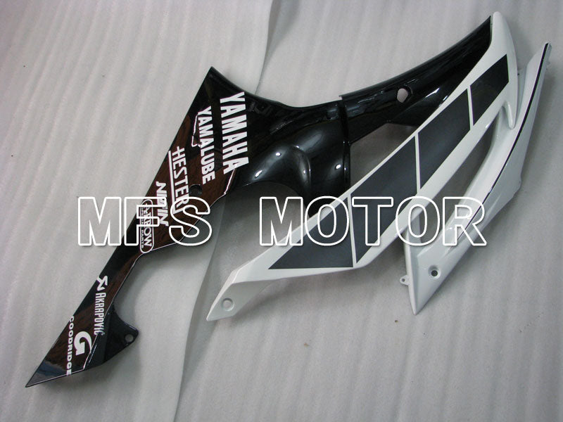 Yamaha YZF-R6 2008-2016 Injection ABS verkleidung - Factory Style - Weiß Schwarz - MFS3828