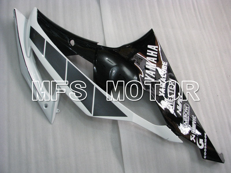 Yamaha YZF-R6 2008-2016 Injection ABS verkleidung - Factory Style - Weiß Schwarz - MFS3828