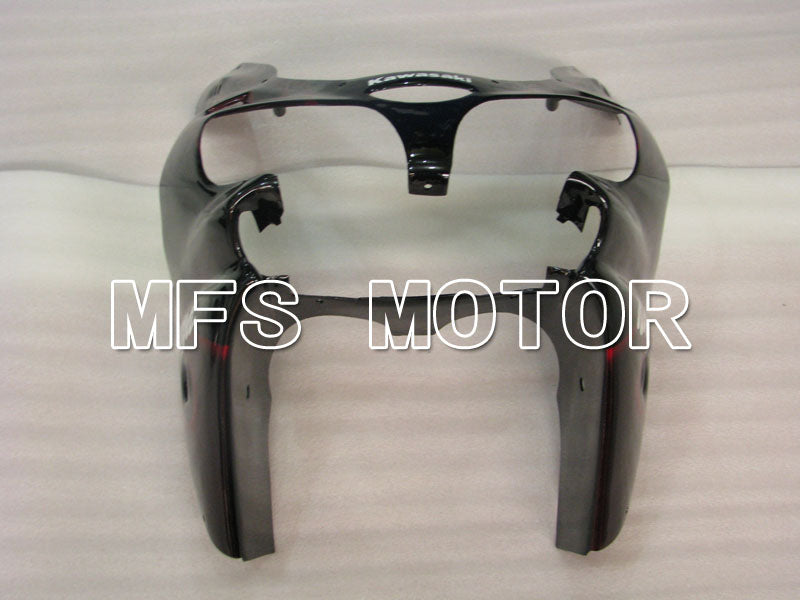 Kawasaki NINJA ZX9R 2000-2001 ABS Fairing - Flame - Black Red - MFS3830