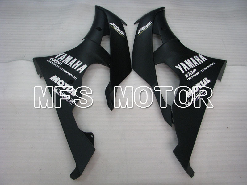 Yamaha YZF-R6 2008-2016 Injection ABS Verkleidung - Factory Style - Matt Schwarz - MFS3831