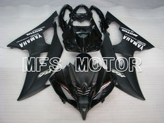 Yamaha YZF-R6 2008-2016 Injection ABS Verkleidung - Factory Style - Matt Schwarz - MFS3831