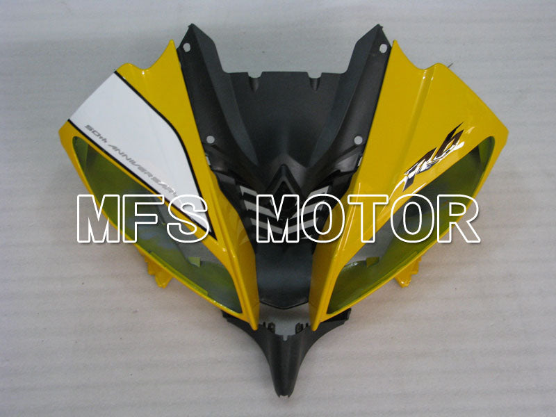 Yamaha YZF-R6 2008-2016 Injection ABS verkleidung - Factory Style - Weiß Gelb - MFS3833