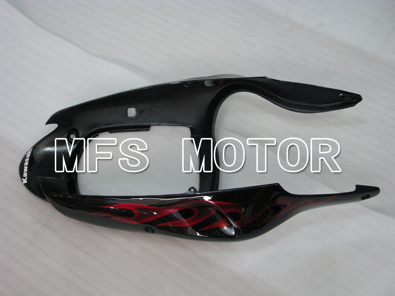 Kawasaki NINJA ZX9R 2000-2001 ABS Fairing - Flame - Black Red - MFS3834