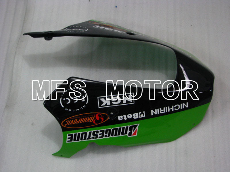 Carénage ABS Kawasaki NINJA ZX9R 2000-2001 - Monster - Noir Vert - MFS3835