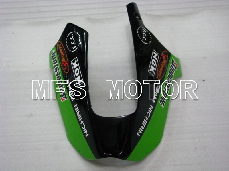 Carénage ABS Kawasaki NINJA ZX9R 2000-2001 - Monster - Noir Vert - MFS3835