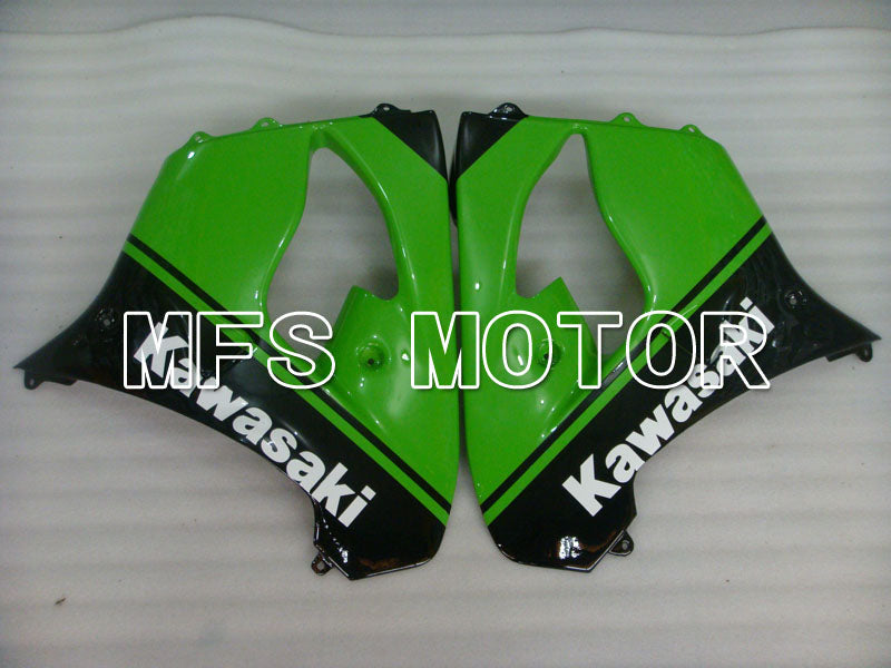 Kawasaki NINJA ZX9R 2000-2001 ABS-Verkleidung - Factory Style - Schwarz Grün - MFS3838