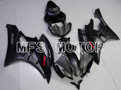 Yamaha YZF-R6 2006-2007 Injection ABS Verkleidung - Factory Style - Silber Schwarz Matt - MFS3839