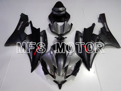 Yamaha YZF-R6 2006-2007 Injection ABS Verkleidung - Factory Style - Silber Schwarz Matt - MFS3839