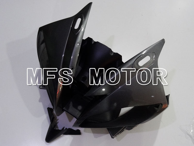 Yamaha YZF-R6 2006-2007 Injection ABS Verkleidung - Factory Style - Silber Schwarz Matt - MFS3839