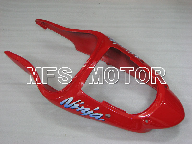 Kawasaki NINJA ZX9R 2000-2001 ABS Fairing - Factory Style - Black Silver Red - MFS3840