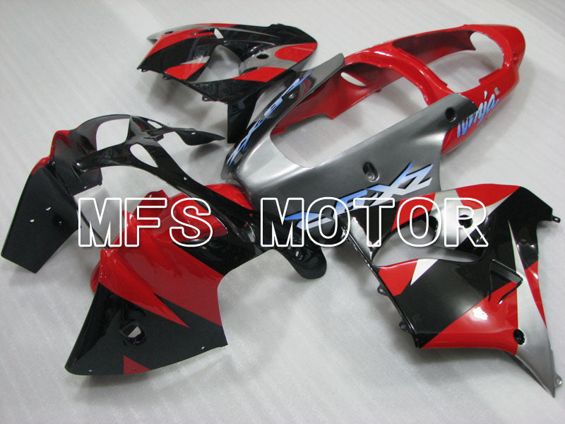 Kawasaki NINJA ZX9R 2000-2001 ABS Fairing - Factory Style - Black Silver Red - MFS3840