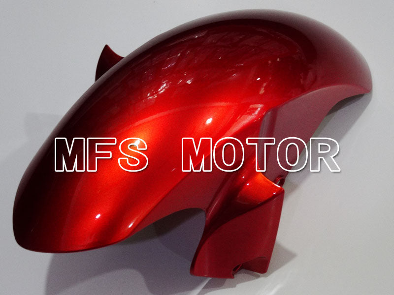 Yamaha YZF-R6 2006-2007 Injection ABS Verkleidung - Factory Style - Weinrot Schwarz Matt - MFS3843
