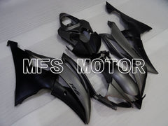 Yamaha YZF-R6 2008-2016 Injection ABS Verkleidung - Factory Style - Matt Schwarz Grau - MFS3844