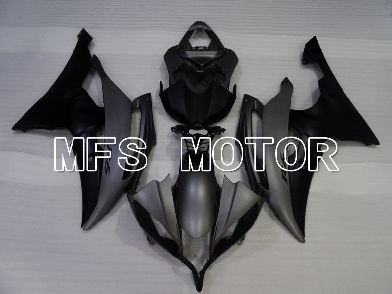 Yamaha YZF-R6 2008-2016 Injection ABS Verkleidung - Factory Style - Matt Schwarz Grau - MFS3844
