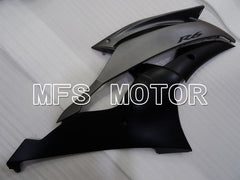 Yamaha YZF-R6 2008-2016 Injection ABS Verkleidung - Factory Style - Matt Schwarz Grau - MFS3844