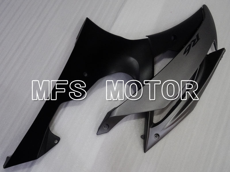 Yamaha YZF-R6 2008-2016 Injection ABS Verkleidung - Factory Style - Matt Schwarz Grau - MFS3844