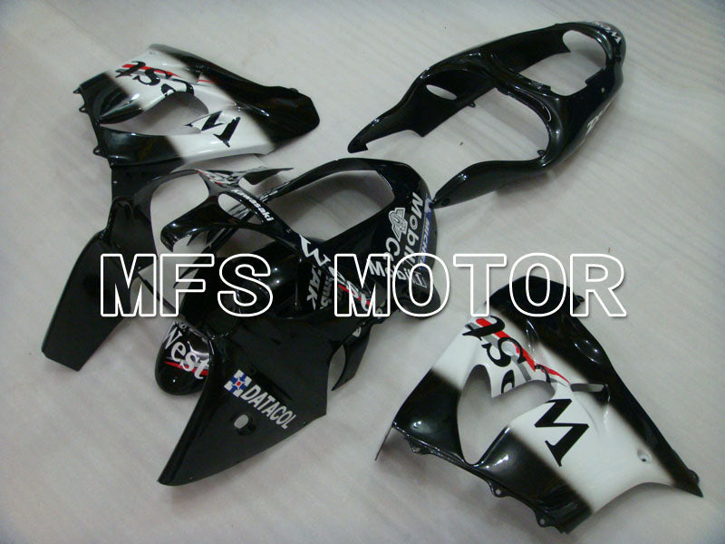 Carénage ABS Kawasaki NINJA ZX9R 2000-2001 - Ouest - Noir Blanc - MFS3845