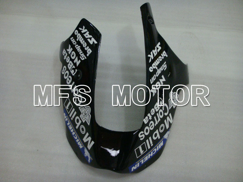 Carénage ABS Kawasaki NINJA ZX9R 2000-2001 - Ouest - Noir Blanc - MFS3845