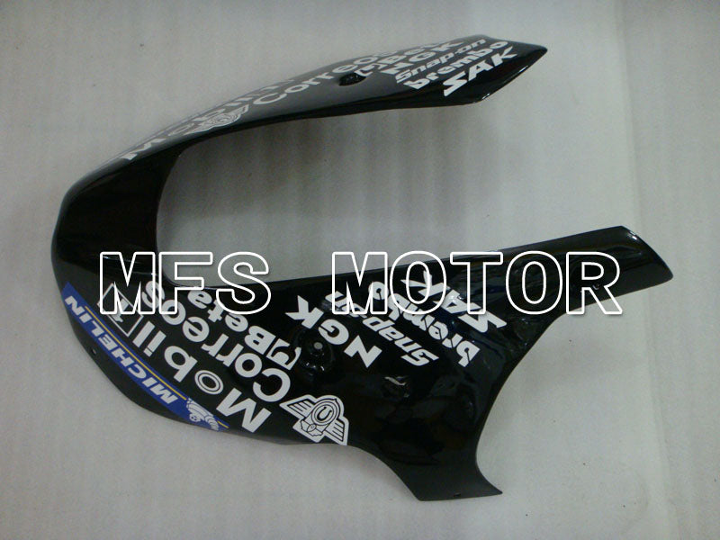 Carénage ABS Kawasaki NINJA ZX9R 2000-2001 - Ouest - Noir Blanc - MFS3845