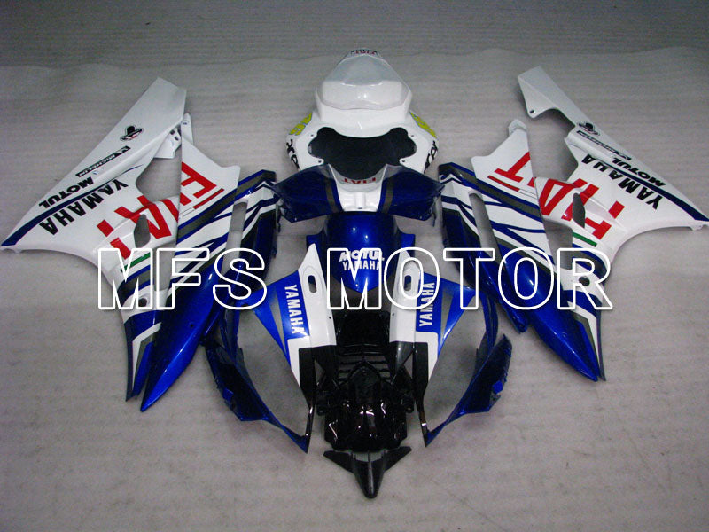Yamaha YZF-R6 2006-2007 Injection ABS verkleidung - FIAT - Blau Weiß - MFS3846