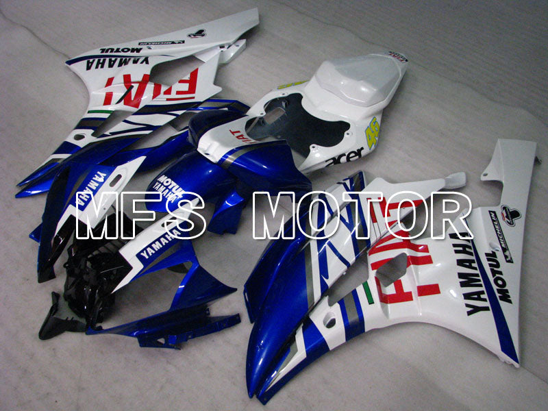 Yamaha YZF-R6 2006-2007 Injection ABS verkleidung - FIAT - Blau Weiß - MFS3846