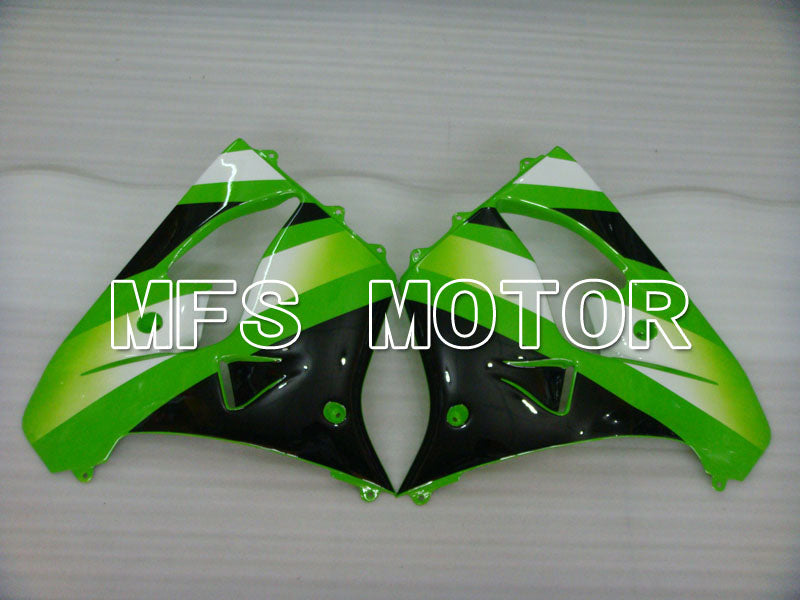 Kawasaki NINJA ZX9R 2000-2001 ABS-Verkleidung - Factory Style - Schwarz Grün - MFS3861
