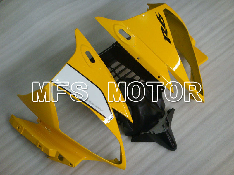 Yamaha YZF-R6 2006-2007 Injection ABS Fairing - Factory Style - Black Yellow - MFS3863