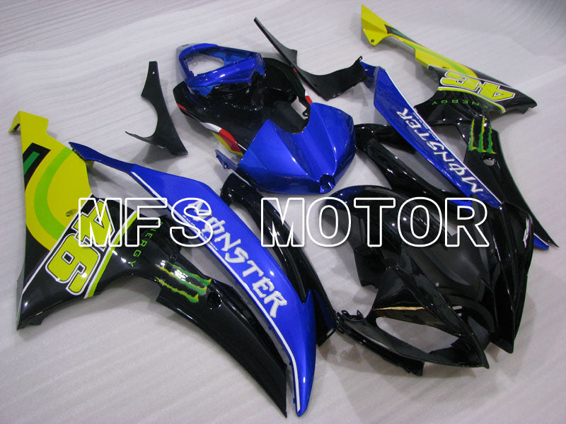 Yamaha YZF-R6 2008-2016 Injection ABS Fairing - Monster - Blue Black - MFS3864