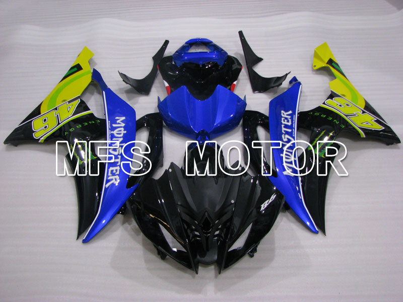 Yamaha YZF-R6 2008-2016 Injection ABS Fairing - Monster - Blue Black - MFS3864
