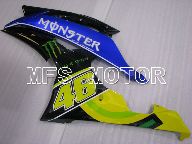 Yamaha YZF-R6 2008-2016 Injection ABS Fairing - Monster - Blue Black - MFS3864