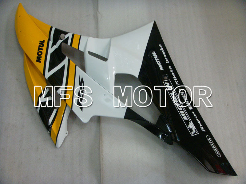 Yamaha YZF-R6 2006-2007 Injection ABS verkleidung - MOTUL - Gelb Schwarz - MFS3868