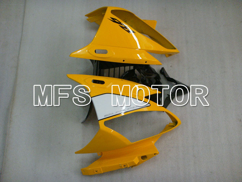 Yamaha YZF-R6 2006-2007 Injection ABS verkleidung - MOTUL - Gelb Schwarz - MFS3868