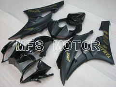 Yamaha YZF-R6 2006-2007 Injection ABS verkleidung - Factory Style - Schwarz matt - MFS3872