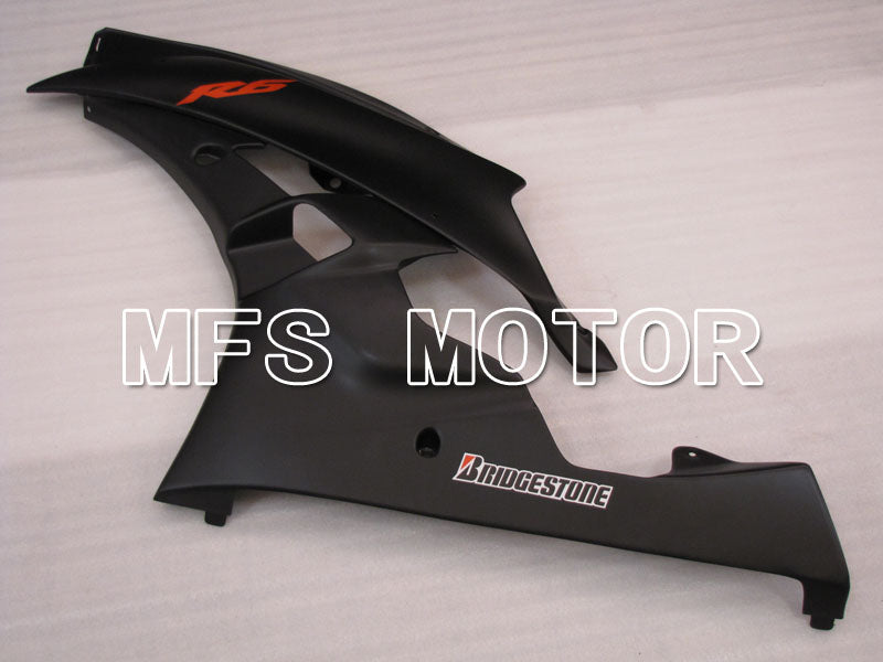 Yamaha YZF-R6 2006-2007 Injection ABS Fairing - Factory Style - Black Matte - MFS3874