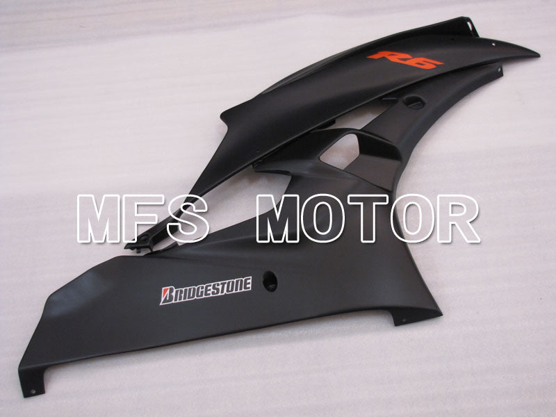 Yamaha YZF-R6 2006-2007 Injection ABS Fairing - Factory Style - Black Matte - MFS3874