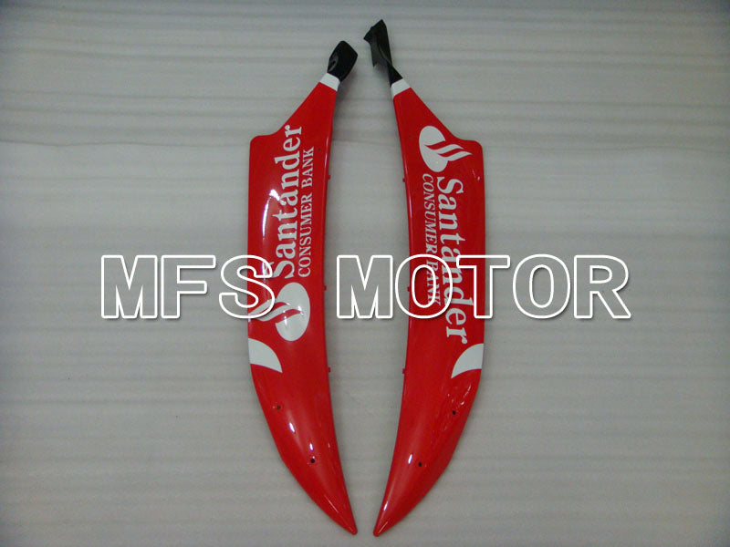 Yamaha YZF-R6 2006-2007 Injection ABS verkleidung - Santander - Rot Schwarz - MFS3881