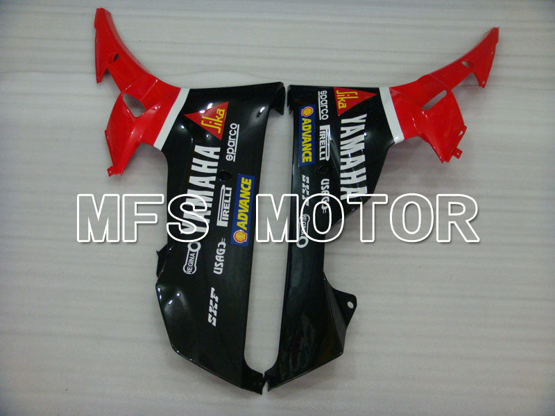 Yamaha YZF-R6 2006-2007 Injection ABS verkleidung - Santander - Rot Schwarz - MFS3881