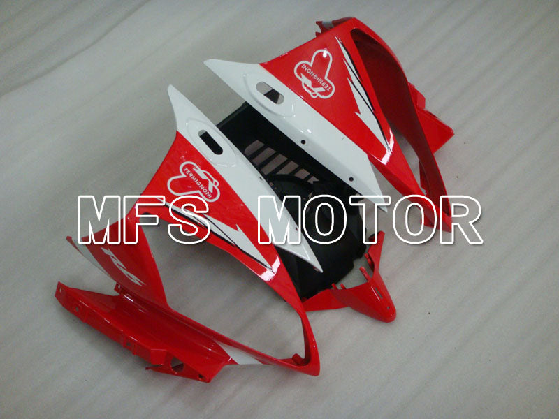 Yamaha YZF-R6 2006-2007 Injection ABS verkleidung - Santander - Rot Schwarz - MFS3881