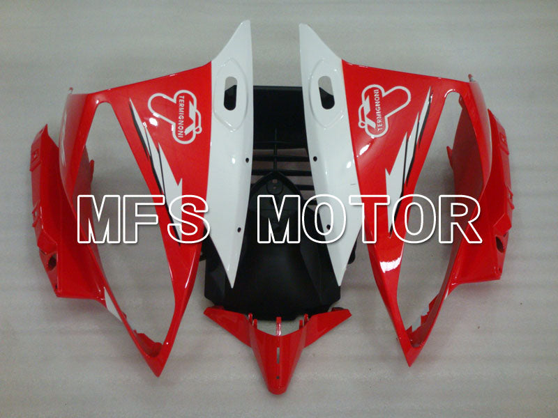 Yamaha YZF-R6 2006-2007 Injection ABS verkleidung - Santander - Rot Schwarz - MFS3881