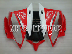 Yamaha YZF-R6 2006-2007 Injection ABS verkleidung - Santander - Rot Schwarz - MFS3881