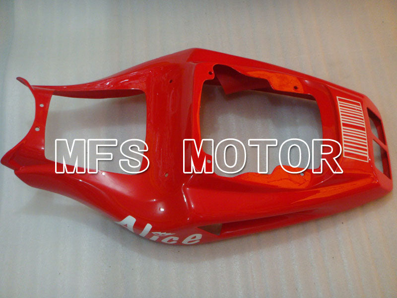 Ducati 748 / 998 / 996 1994-2002 Injection ABS verkleidung - Alice - Schwarz Rot - MFS3885