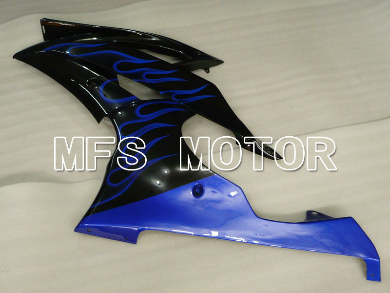 Yamaha YZF-R6 2008-2016 Injection ABS Fairing - Flame - Blue Black - MFS3886
