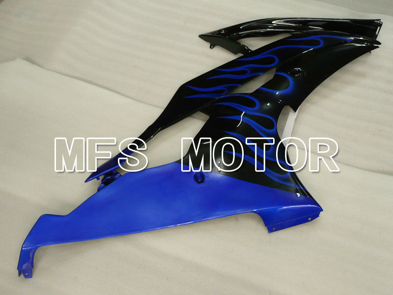 Yamaha YZF-R6 2008-2016 Injection ABS Fairing - Flame - Blue Black - MFS3886
